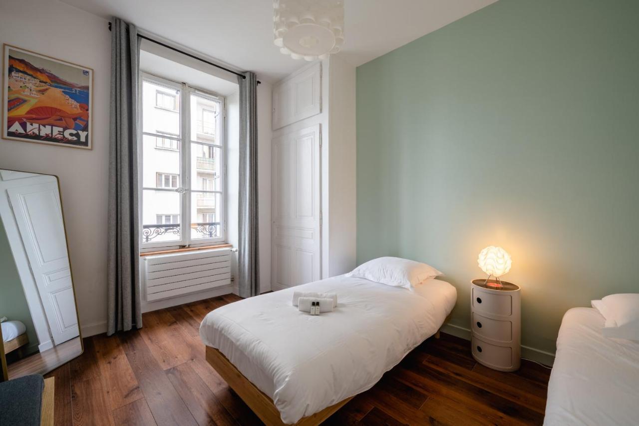 Le Cosy D'Alery - Charming 3 Room Apartment Near Downtown อานซี ภายนอก รูปภาพ